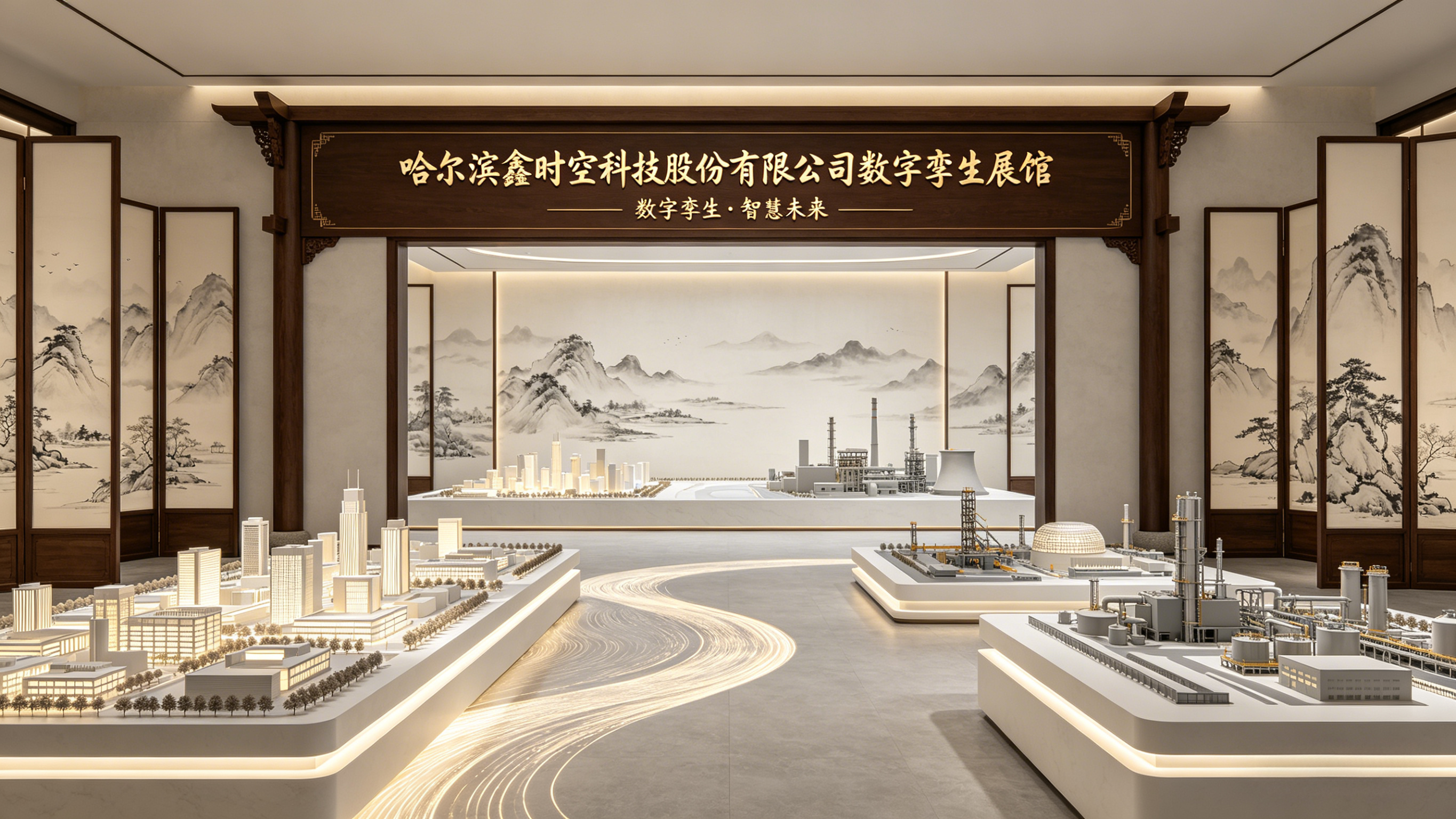 600㎡生物科技企业展厅圆满交付，45天高质量通过验收